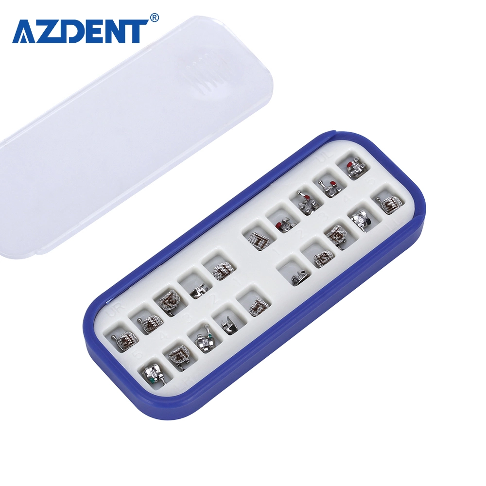 CE Approved Dental Metal Bondable Standard Roth/Mbt. 022 345hooks Orthodontic Brackets