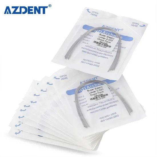 Hot Sale Round/Rectangular Different Size Dental Orthodontic Arch Wire Niti Archwire