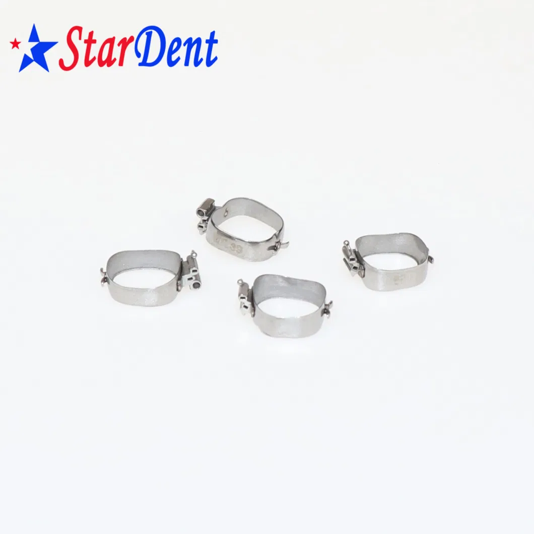 Dental Orthodontic Stainless Steel Molar Buccal Tube Band