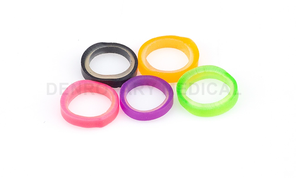 Denrotary Orthodontic Brackets Elastics Teeth Braces Ligature Tie Animal Zoo Pack Dental Rubber Bands