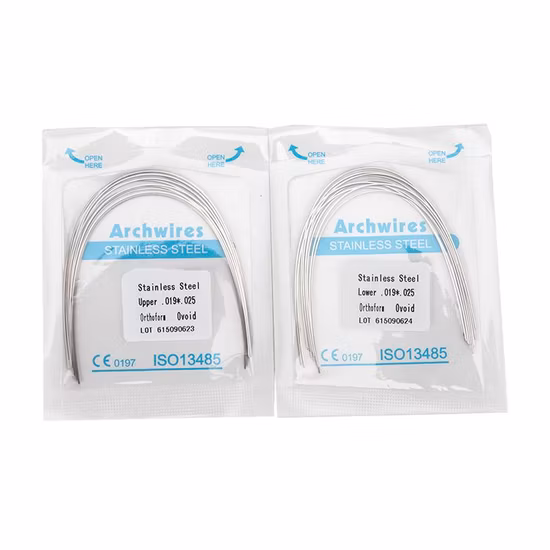 Arco ortodôntico de aço inoxidável fabricante de fios ortodônticos