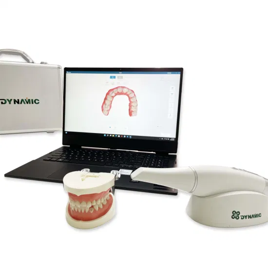 Scanner 3D dental dinâmico extraoral intraoral de laboratório