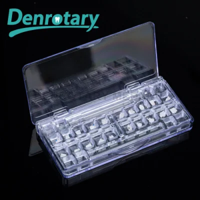  Quente!  CE Fábrica Ortodôntica Dentista Cerâmica Bracketchina Dental Suporte Cerâmico Safira Absoluta